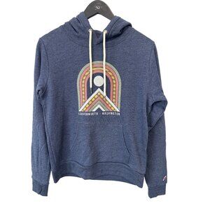 League 91 Victory Springs Hooded Pullover Leavenworth Washington Size Medium NEW